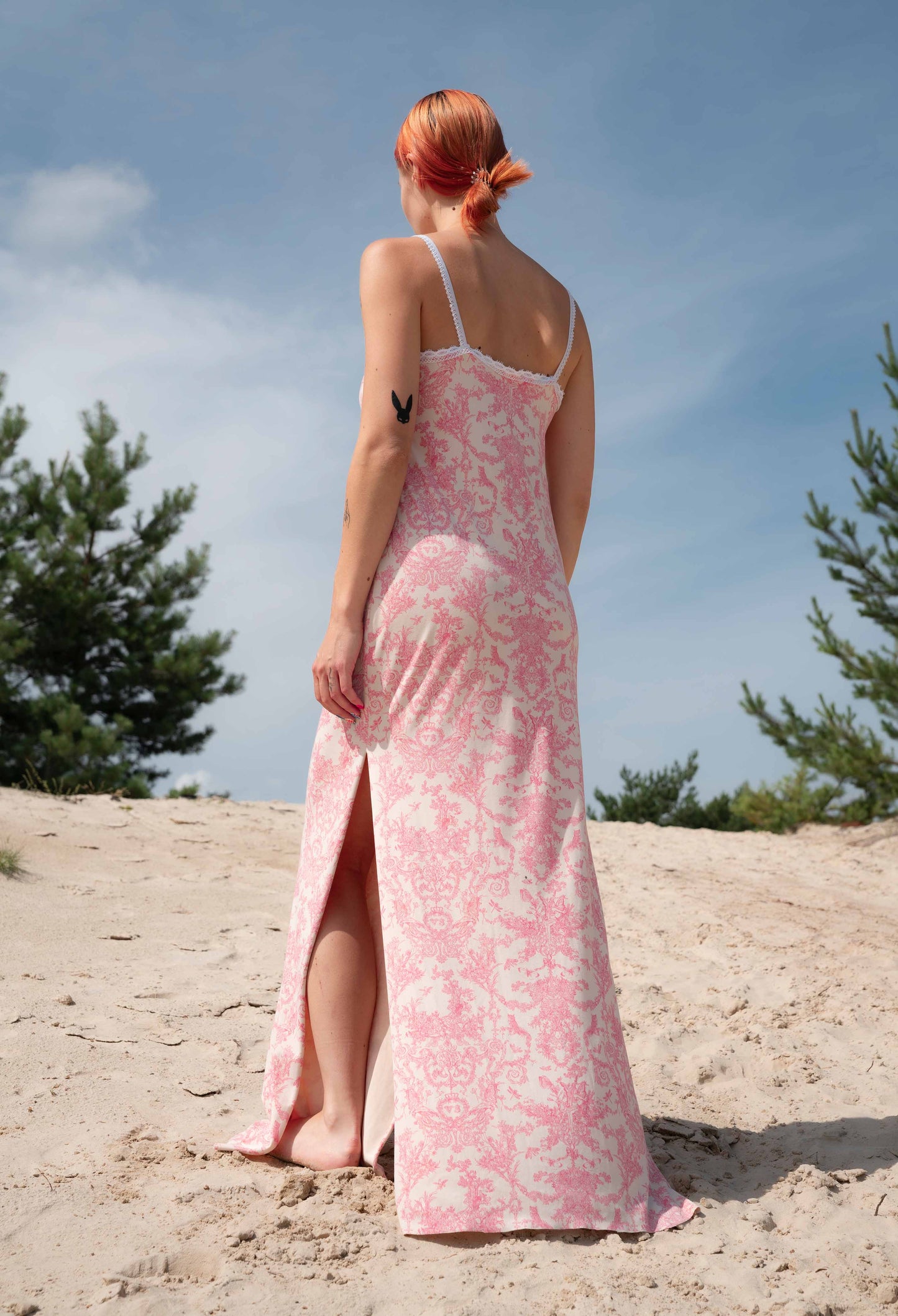 Long slip dress