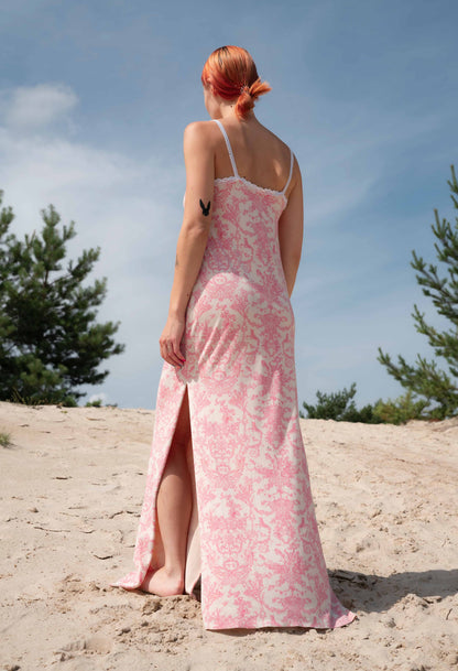 Long slip dress