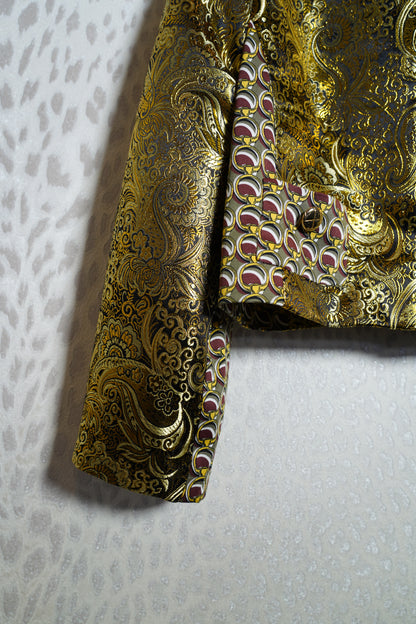 Kurze Jacquard Jacke