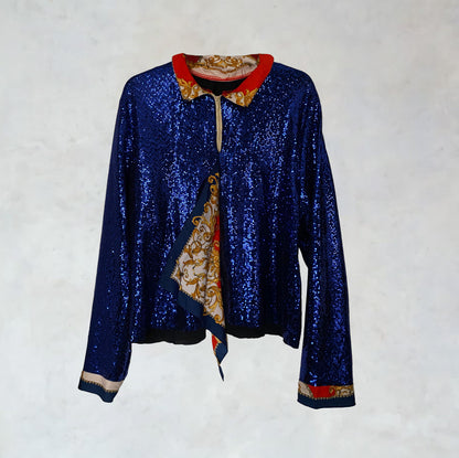 Sweatshirt with sequins