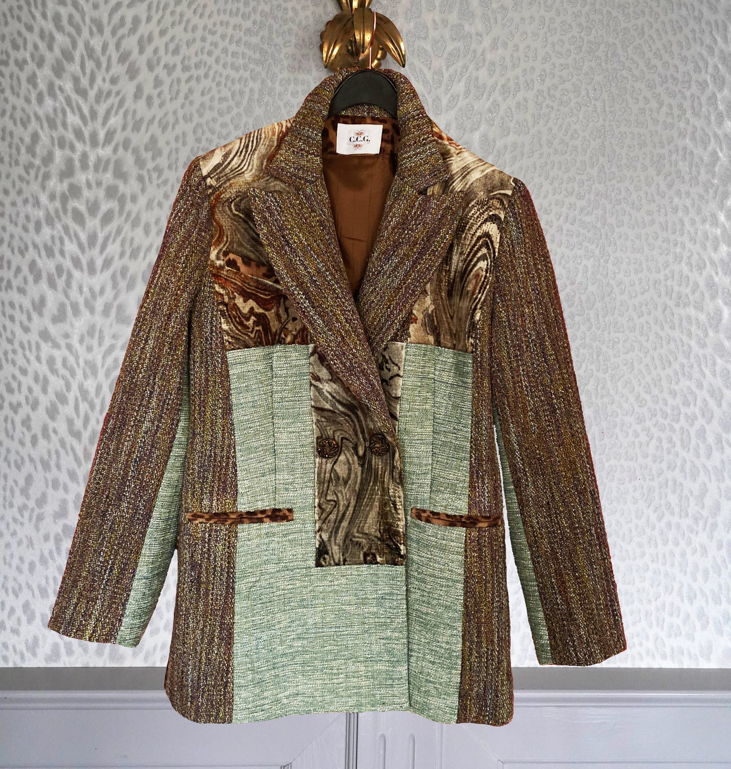 Patchwork Blazer