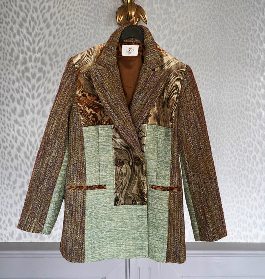 Patchwork Blazer