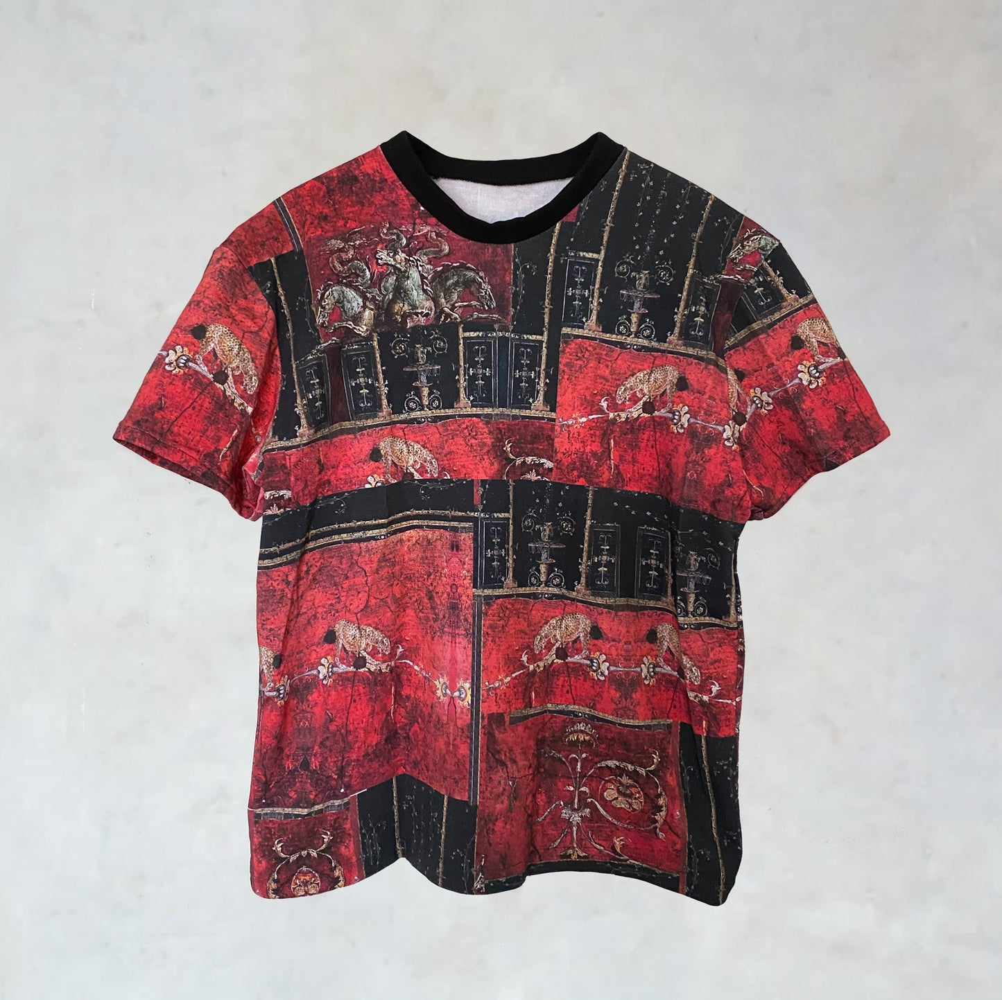 T-shirt with designs 